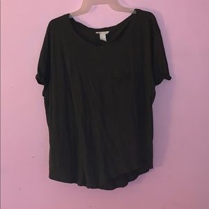 Dark Green H&M Shirt